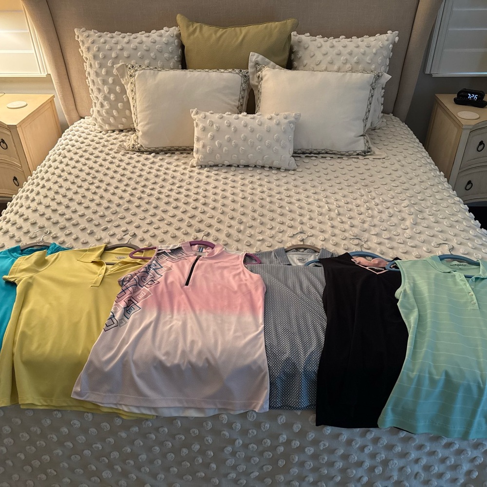 Women’s size large golf top bundle